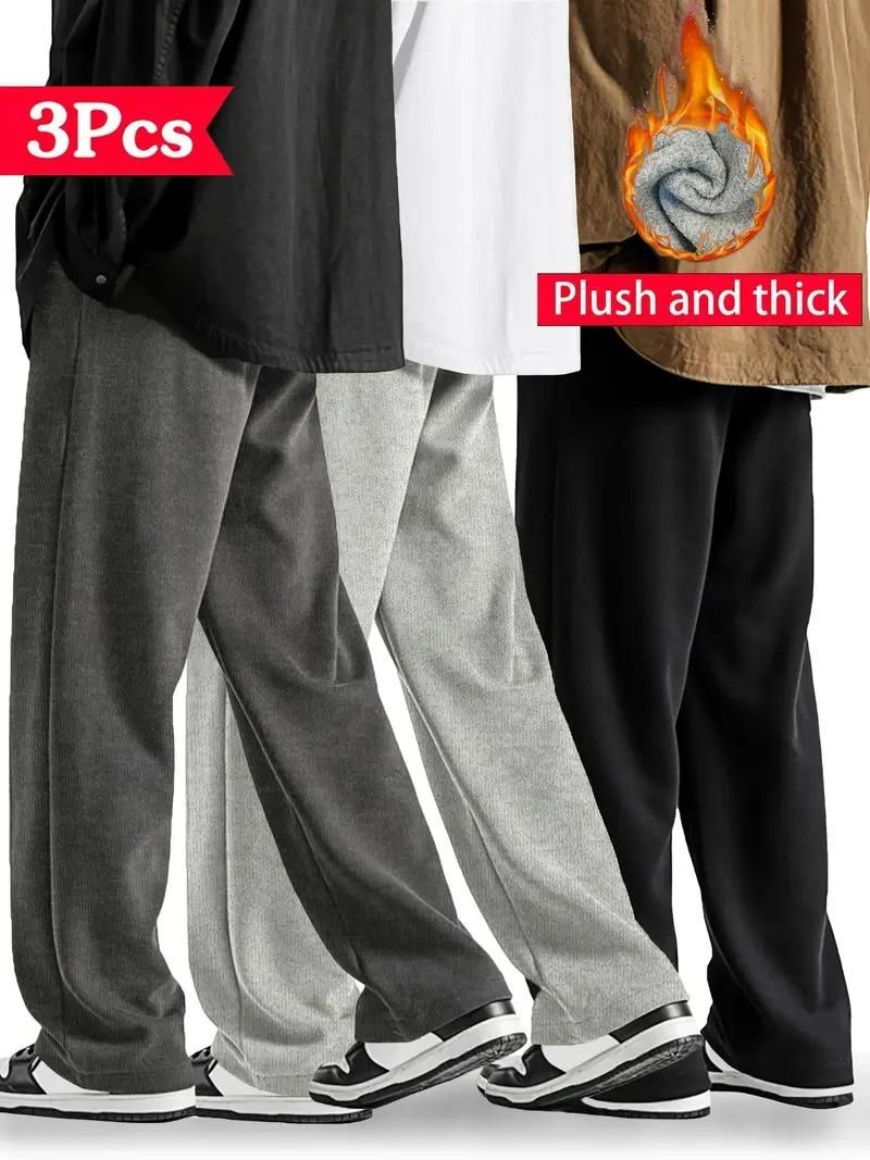 Men's Fleece Track Pant Combo of 3