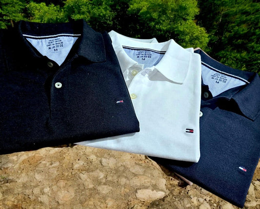 Tommy Hilfiger Matty Polo Tshirts in Pack Of 3